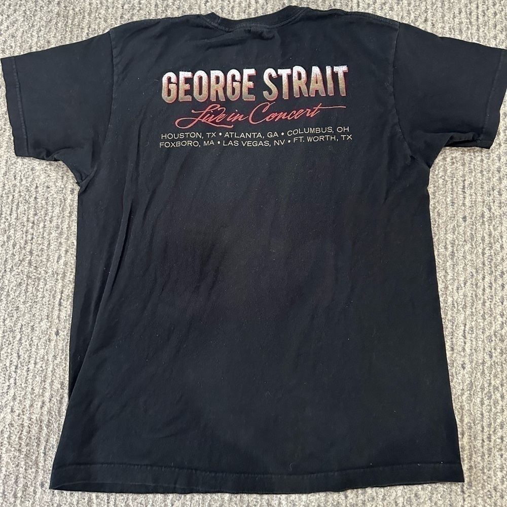 George Strait Concert Tour tee, 2018 - Picture 3 of 6